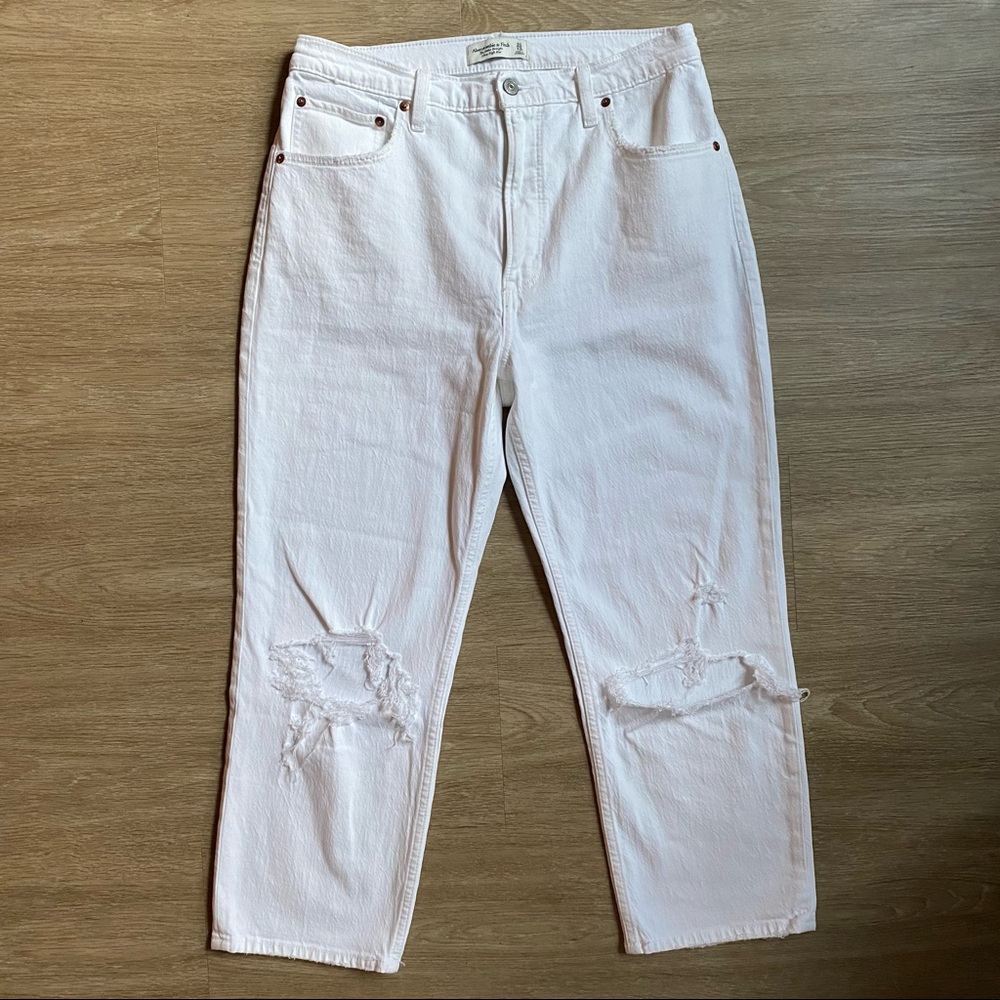 NWT Ultra High Rise Ankle Straight Jeans - Picture 4 of 7